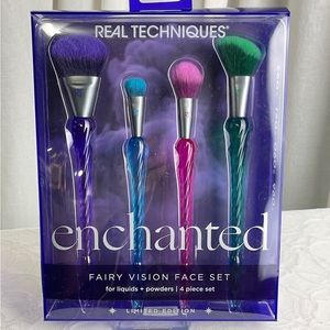 Real Techniques Enchanted Fairy Vision Face Brushes Set